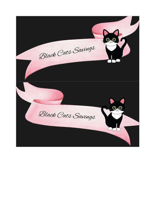 Black Cats Envelope